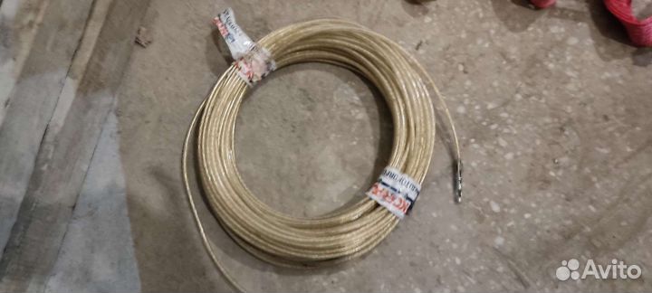 Трос тента платформы с наконечниками