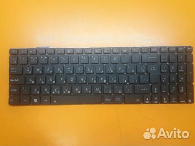 Клавиатура для ноутбука Asus N56 Г-образный энтер