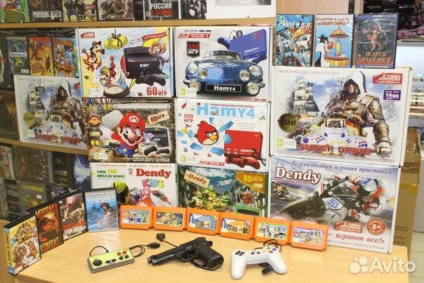 Sega, Dendy, Hamy с Играми Гарантия