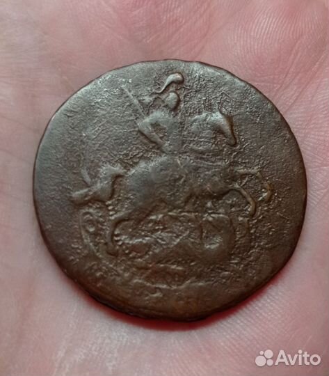 2 копейки Екатерина 2 1763 года