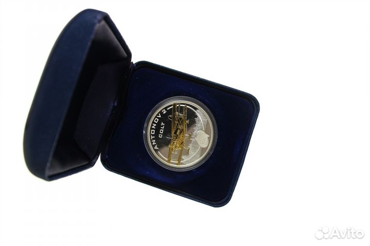 Монета Острова Кука Самолеты-Антонов ан-2 2008