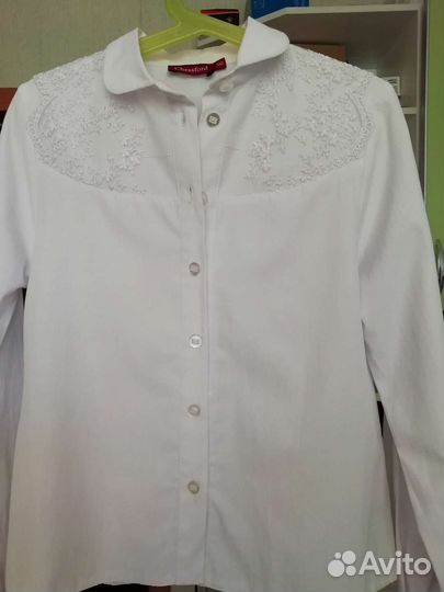 Блузка школьная 140