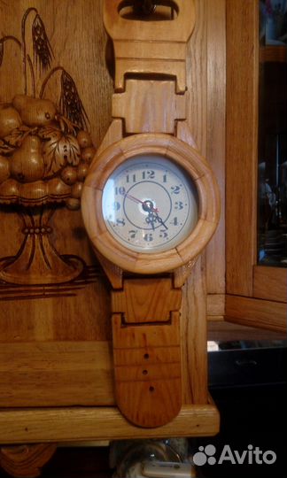 Часы настенные -ручная работа