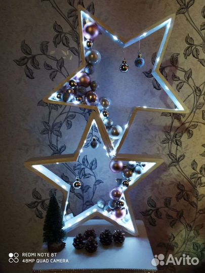 Новогоднее украшение для интерьера