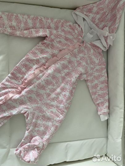 Комбинезон флисовый поддева 74