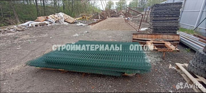 Забор 3D металлический 2,03*2,5