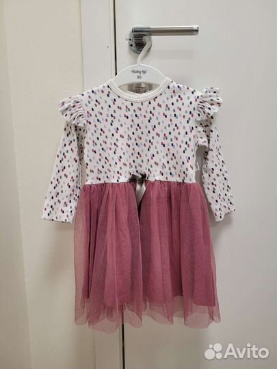 Платье праздничное для девочки р. 86-92