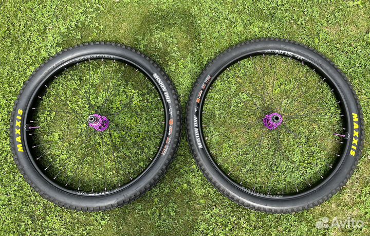 Вилсет mullet дх 29 27.5 110х20 150х12 maxxis