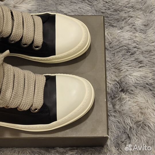 Кеды Rick OwensHigh-Top Jumbo Lace Sneakers