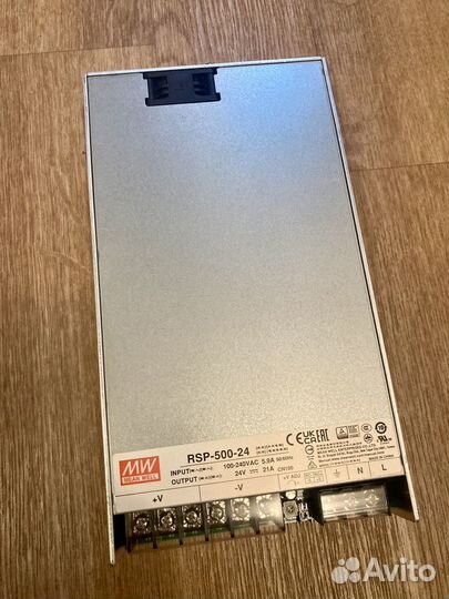 Блок питания Mean Well RSP-500-24 (500Вт 24В)