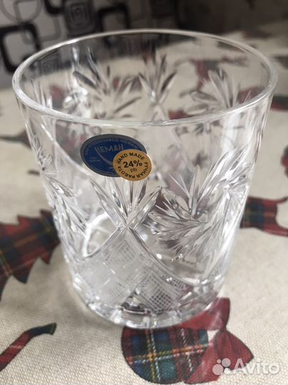 Набор хрустальных стаканов