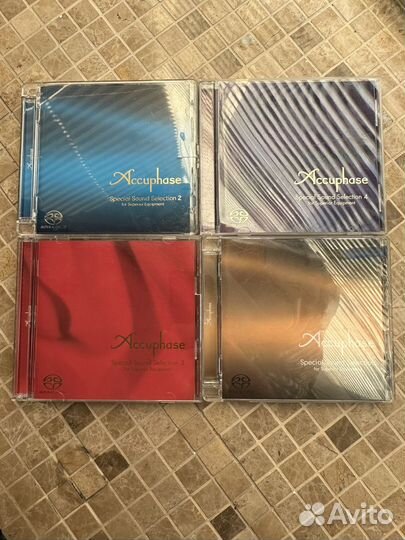 Диски музыкальные ca/cd Accuphase