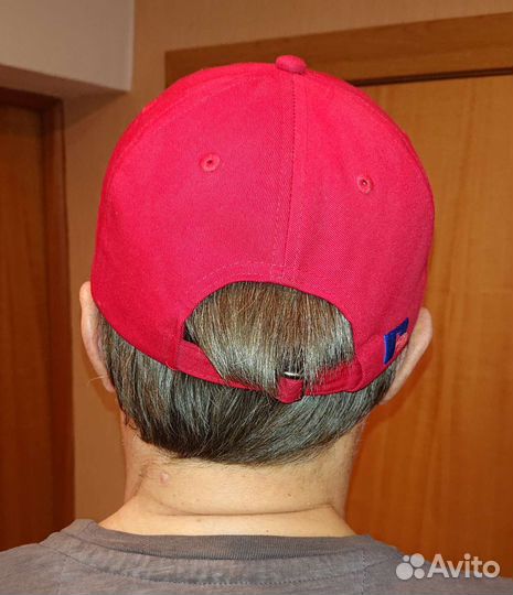 Бейсболка кепка Russell atletic, цвет красный