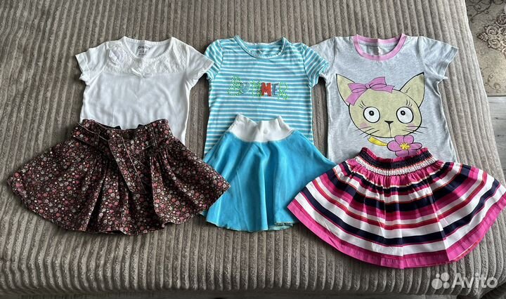 Детские вещи пакетом для девочек 2-4 года