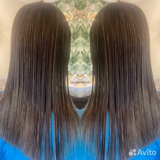 Ботокс, кератин, нанопластика волос