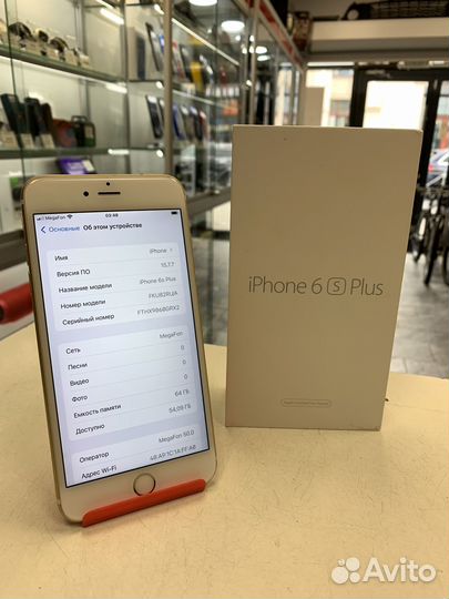 Телефон iPhone 6s Plus 64Gb