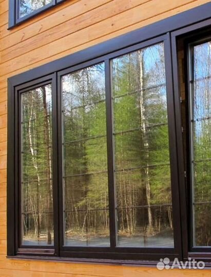 Алюминиевые окна раздвижные