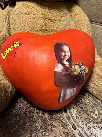 Подарок на 14 февраля бокс с фото в стиле love is