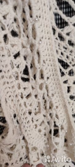 Жилет вязаный женский ручная работа