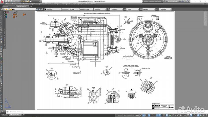 Чертежи в автокад