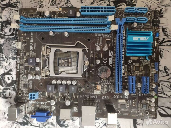 Материнская плата 1155