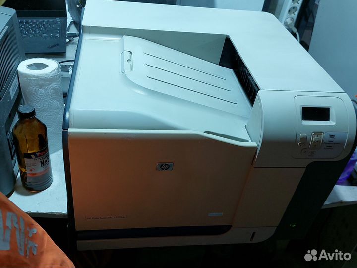 Цветной лазерный принтер hp cp3525dn