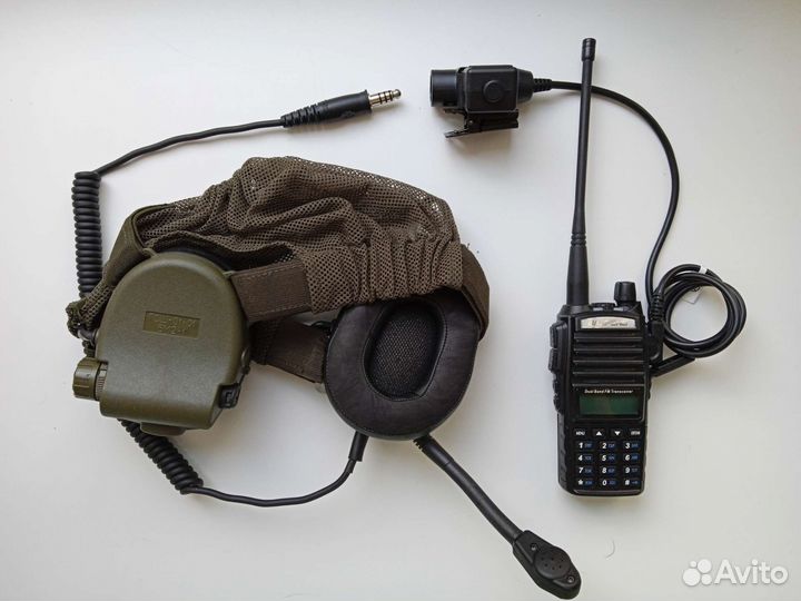 Тангента ртт для трофейных военных гарнитур нато