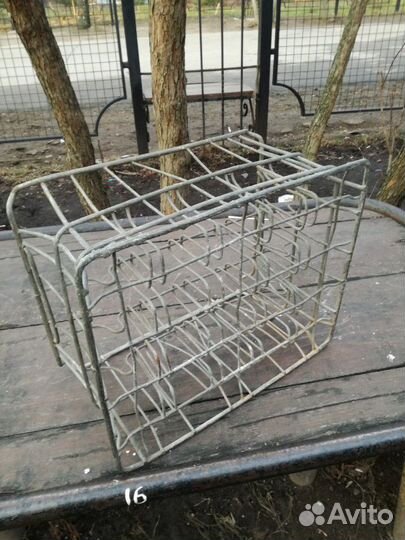 Ящик для кефирных бутылок СССР