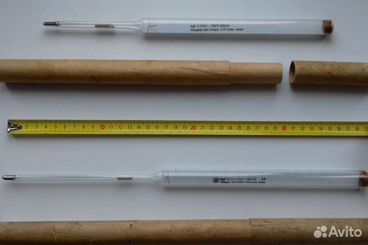 Градусник термометр технический жидкостный тт СССР