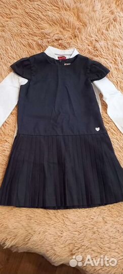 Школьная форма для девочки 122 128 серая