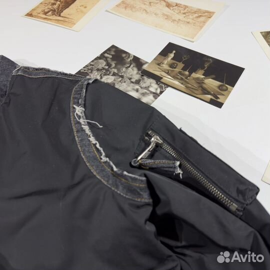 Бомбер distress (diesel type balenciaga alyx )