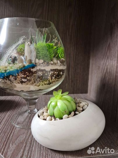 Кашпо для цветов керамика