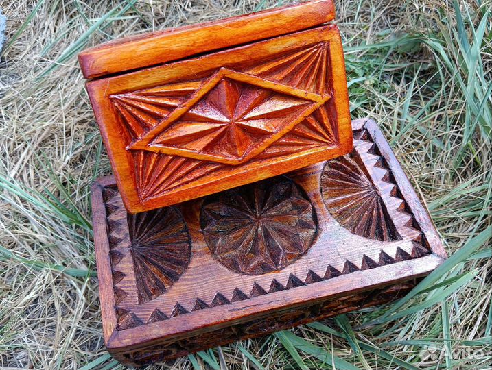 Шкатулка деревянная ручная работа