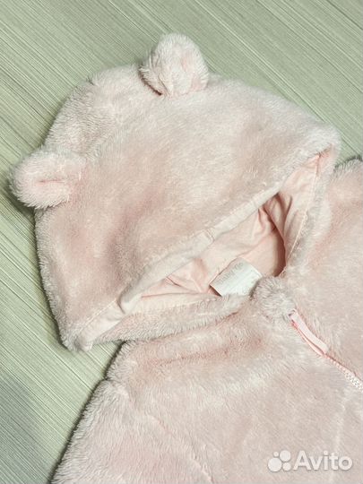 Шубка для девочки 68