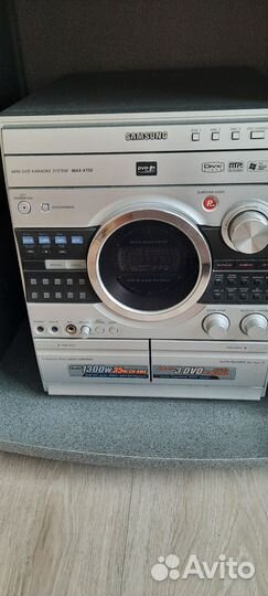 Музыкальный центр samsung с караоке