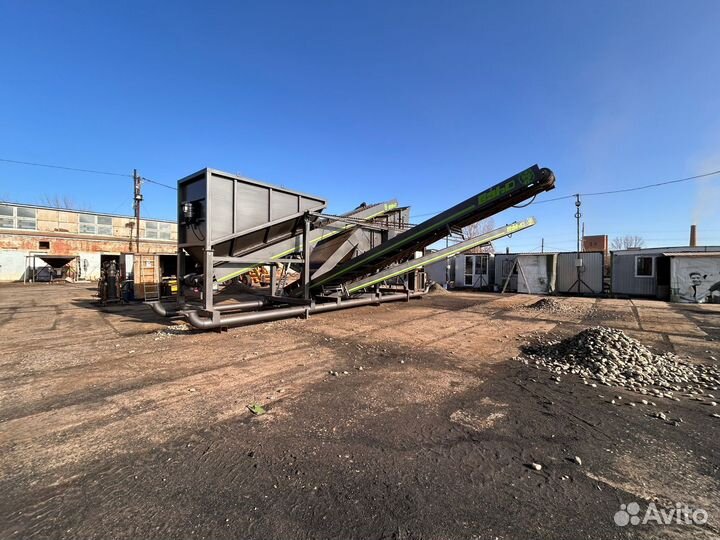 Мобильный сортировочный комплекс с грохотом гил 43