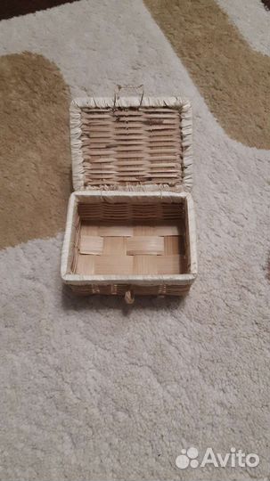 Соломенная шкатулка