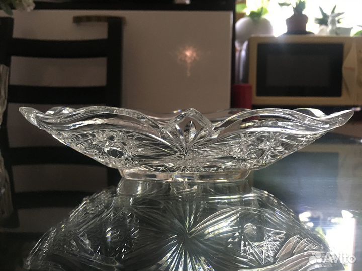 Хрустальные конфетницы СССР