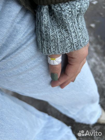 Кольцо серьги чокер