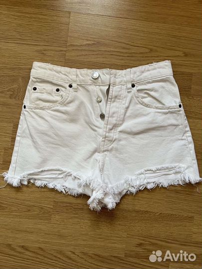 Джинсовые шорты Zara 36