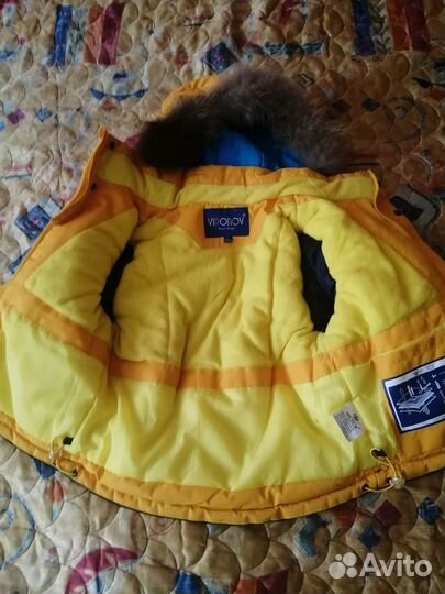 Детский зимний комбинезон на мальчика