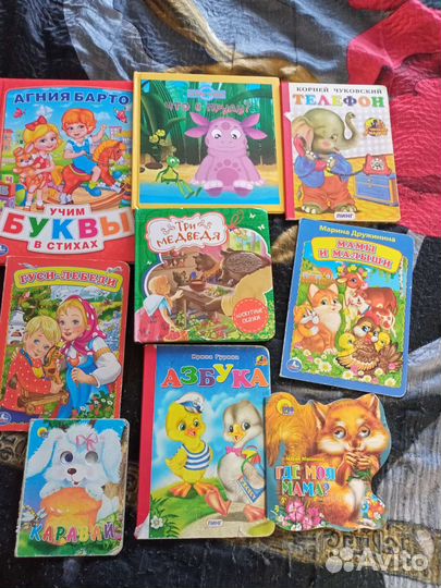 Книжки, развивающие пособия для дошкольников