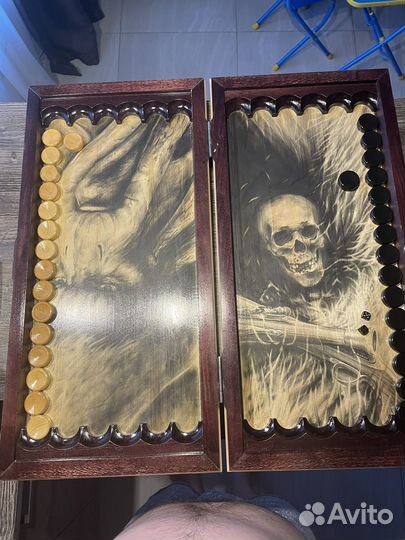 Нарды ручной работы новые