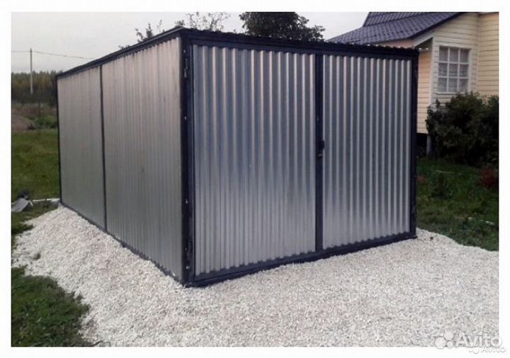Гараж металлический
