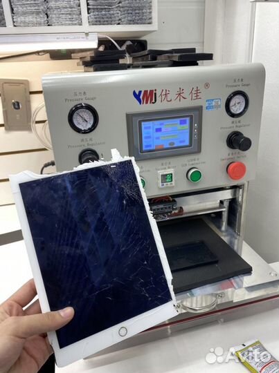 Переклей/Переклейка/Замена стекла на iPad