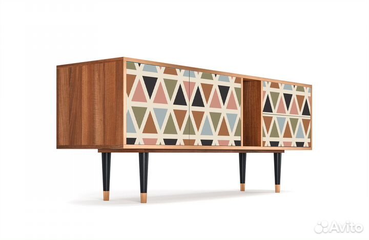 Тв-тумба T1 - Орех - Royal Triangles