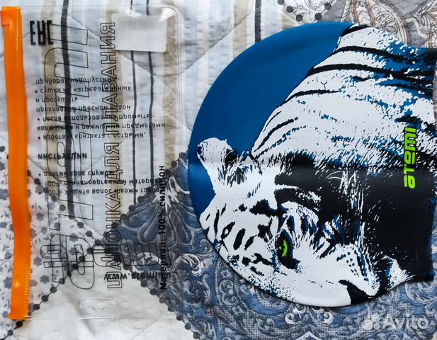 Шапочка для плавания детская Новая