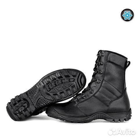 Ботинки с выс. берц. муж. мод.411 