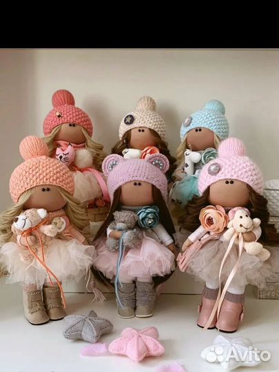 Интерьерная кукла тильда