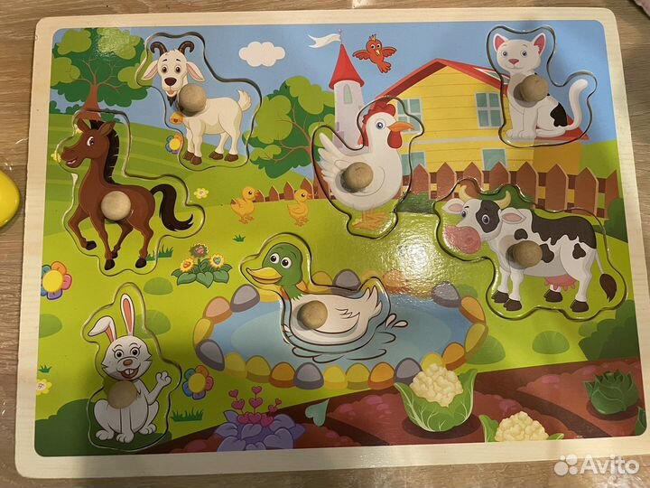 Детские развивающие игрушки пакетом